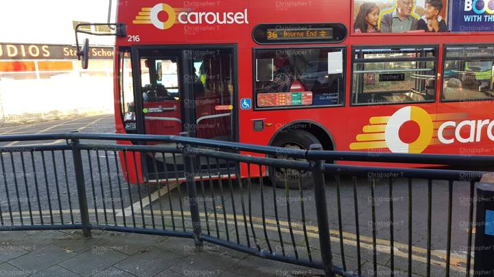 Image of Carousel Buses vehicle 216. Taken by Christopher T at 11.06.30 on 2021.11.25